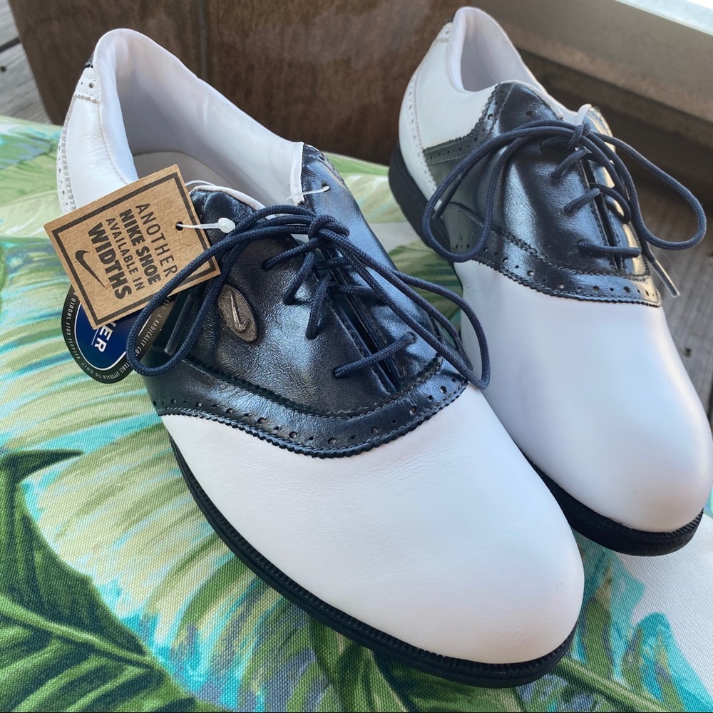 NIKE Leather Golf Airliner Shoes/Cleats
